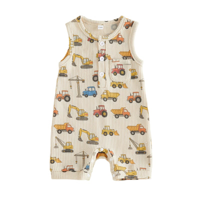 CONSTRUCTION Waffle Knit Jumpsuit