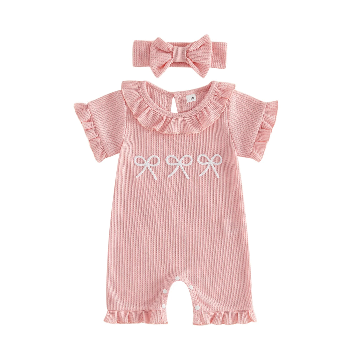 BOWTIE Ruffle Jumpsuit