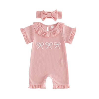 BOWTIE Ruffle Jumpsuit