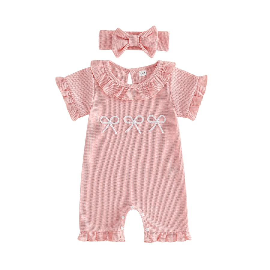 BOWTIE Ruffle Jumpsuit