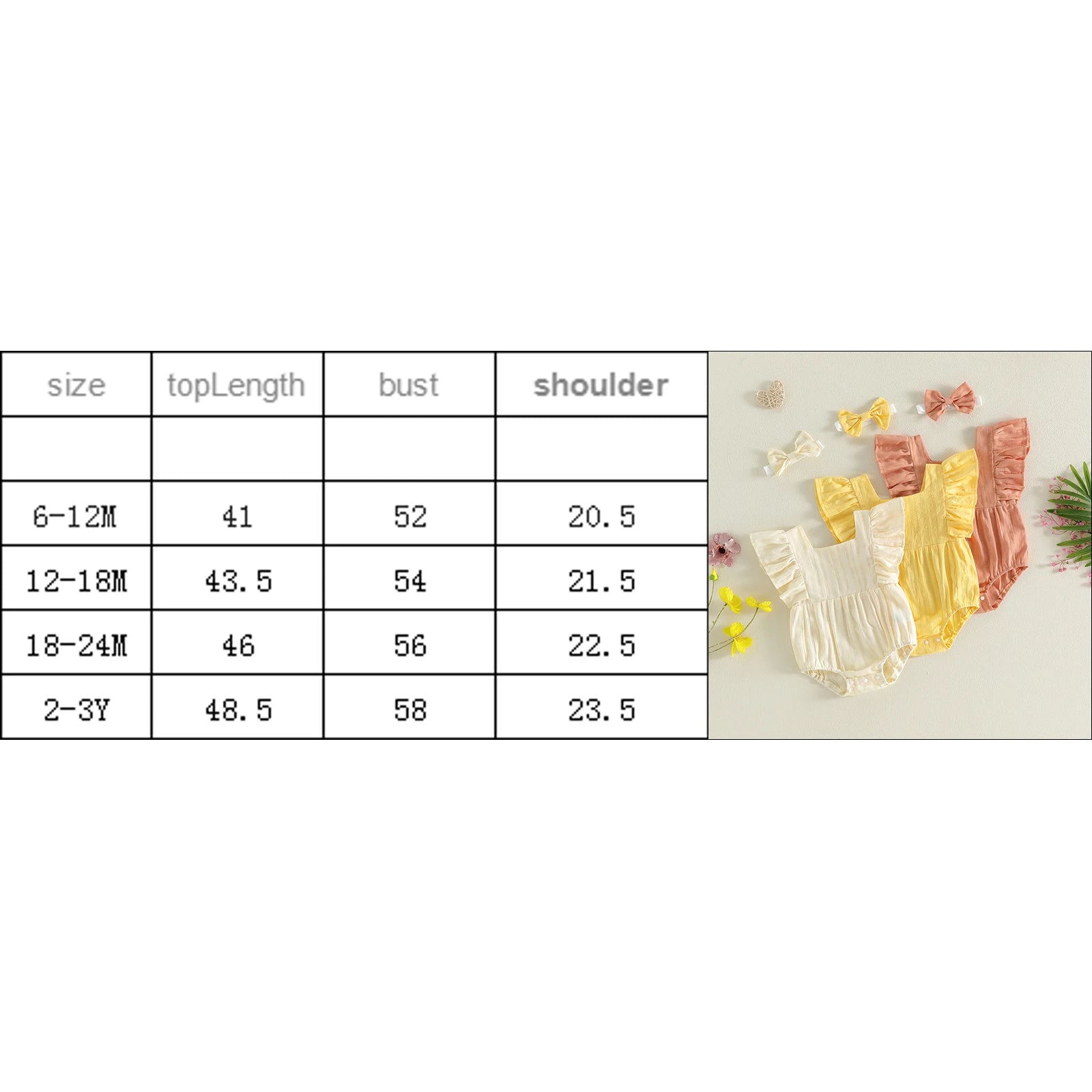 NORA Ruffle Sleeve Romper