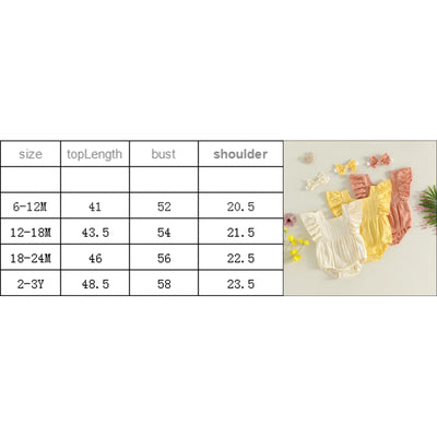 NORA Ruffle Sleeve Romper