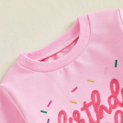 BIRTHDAY GIRL Confetti Skirt Outfit