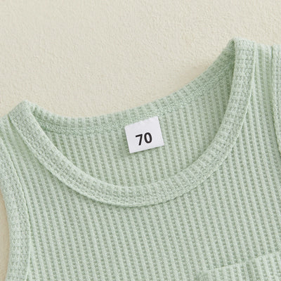 BENJI Waffle Knit Tank Outfit