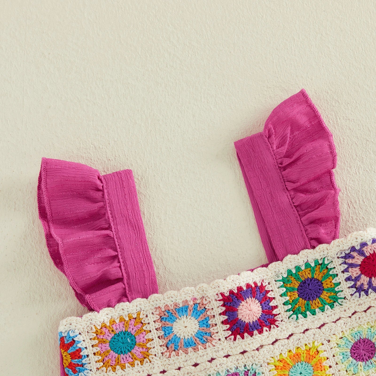 MILA Crochet Pink Outfit