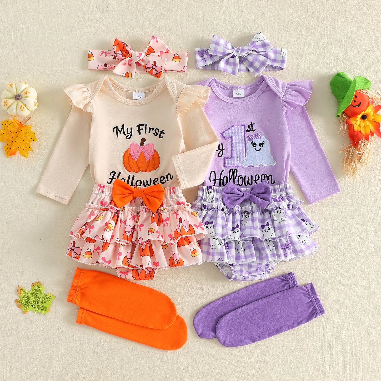 MY FIRST HALLOWEEN Ruffle Skirt Outfit