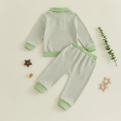 DADDY'S CADDY Striped Outfit