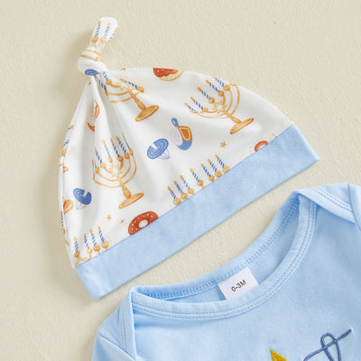 MY FIRST HANUKKAH Candle Outfit