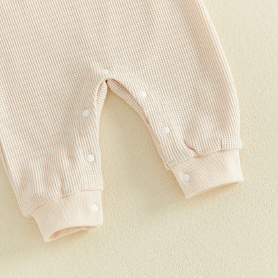 FOOTBALL DOGS Waffle Knit Jumpsuit