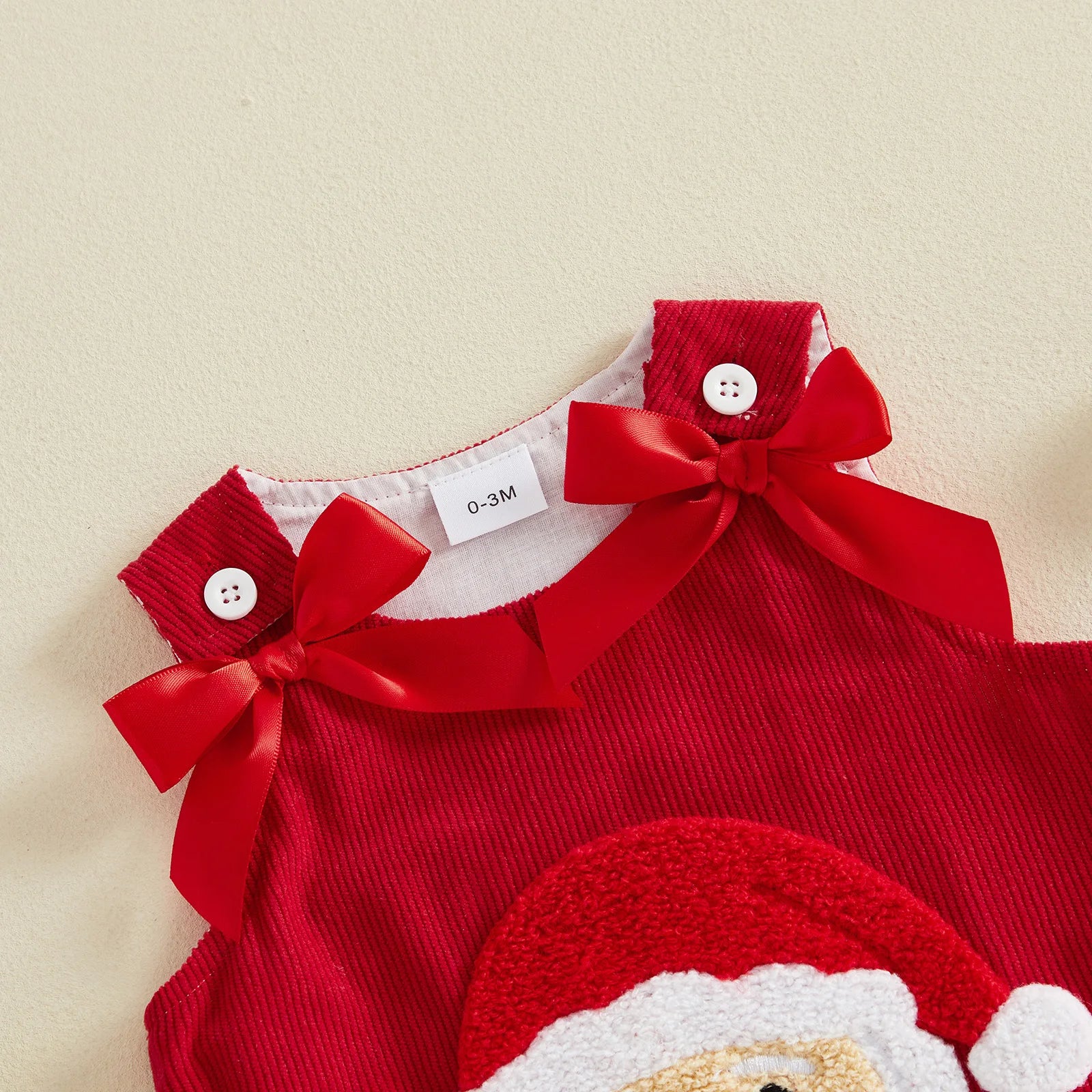 CHRISTMAS CUTIE Corduroy Romper