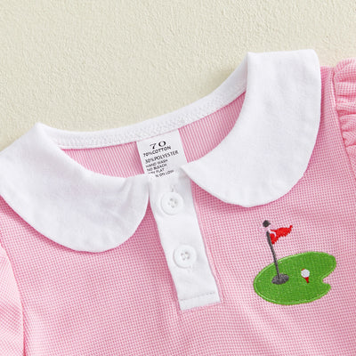 GOLF Collared Ruffle Outfit