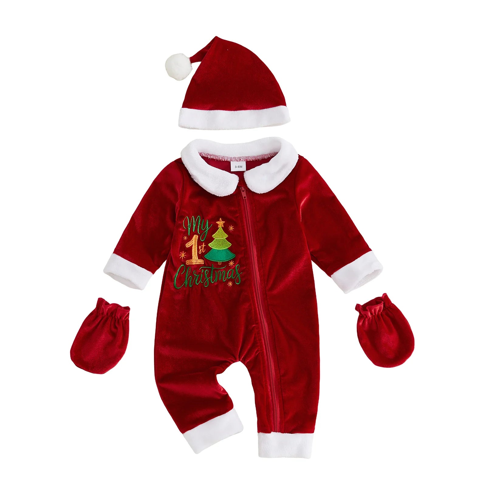 MY FIRST CHRISTMAS Santa Jumpsuit