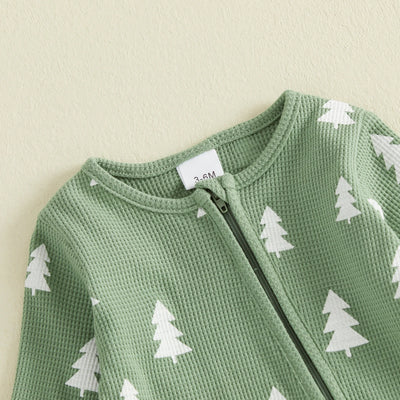 TREES Waffle Knit Jumpsuit