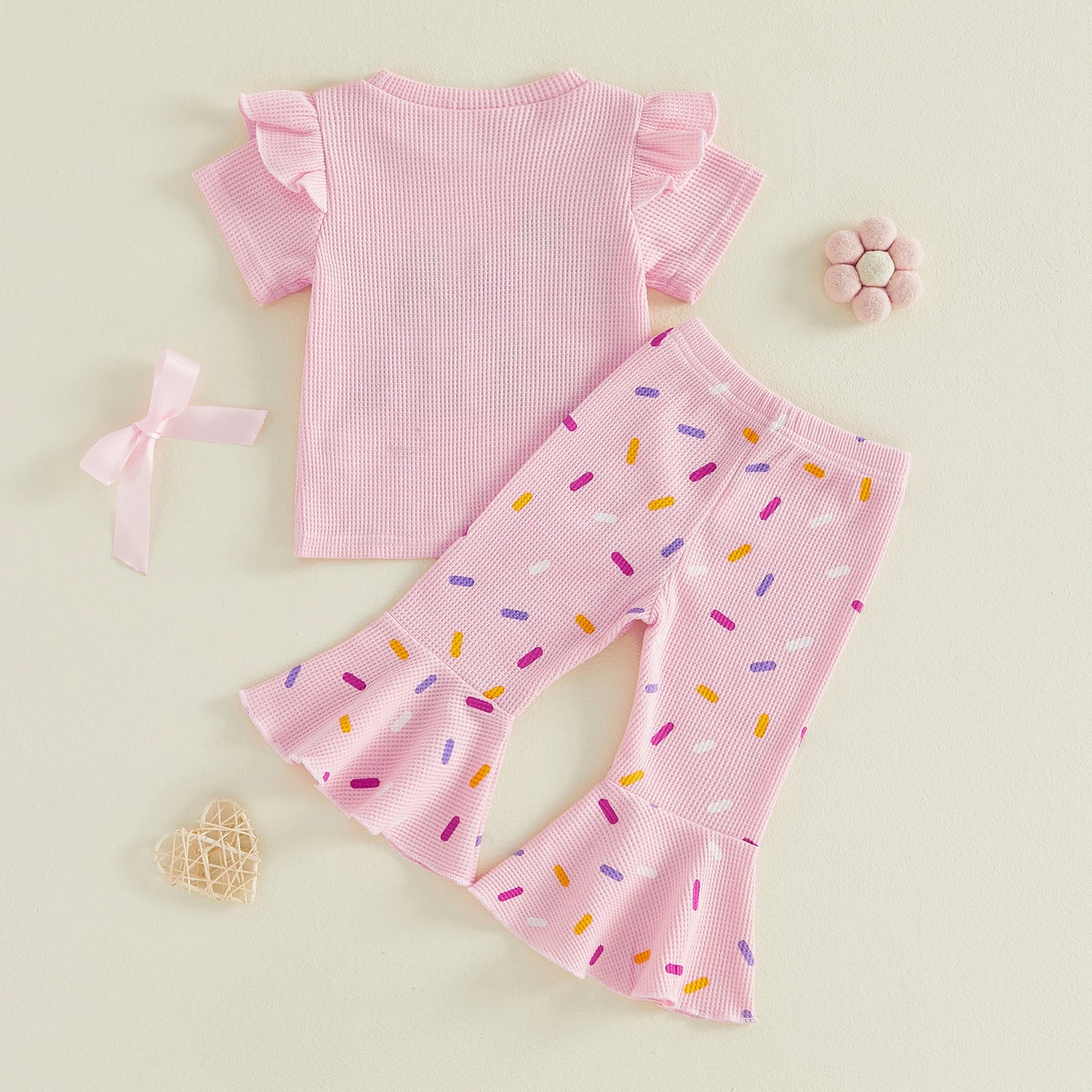 BDAY GIRL Bellbottom Confetti Outfit