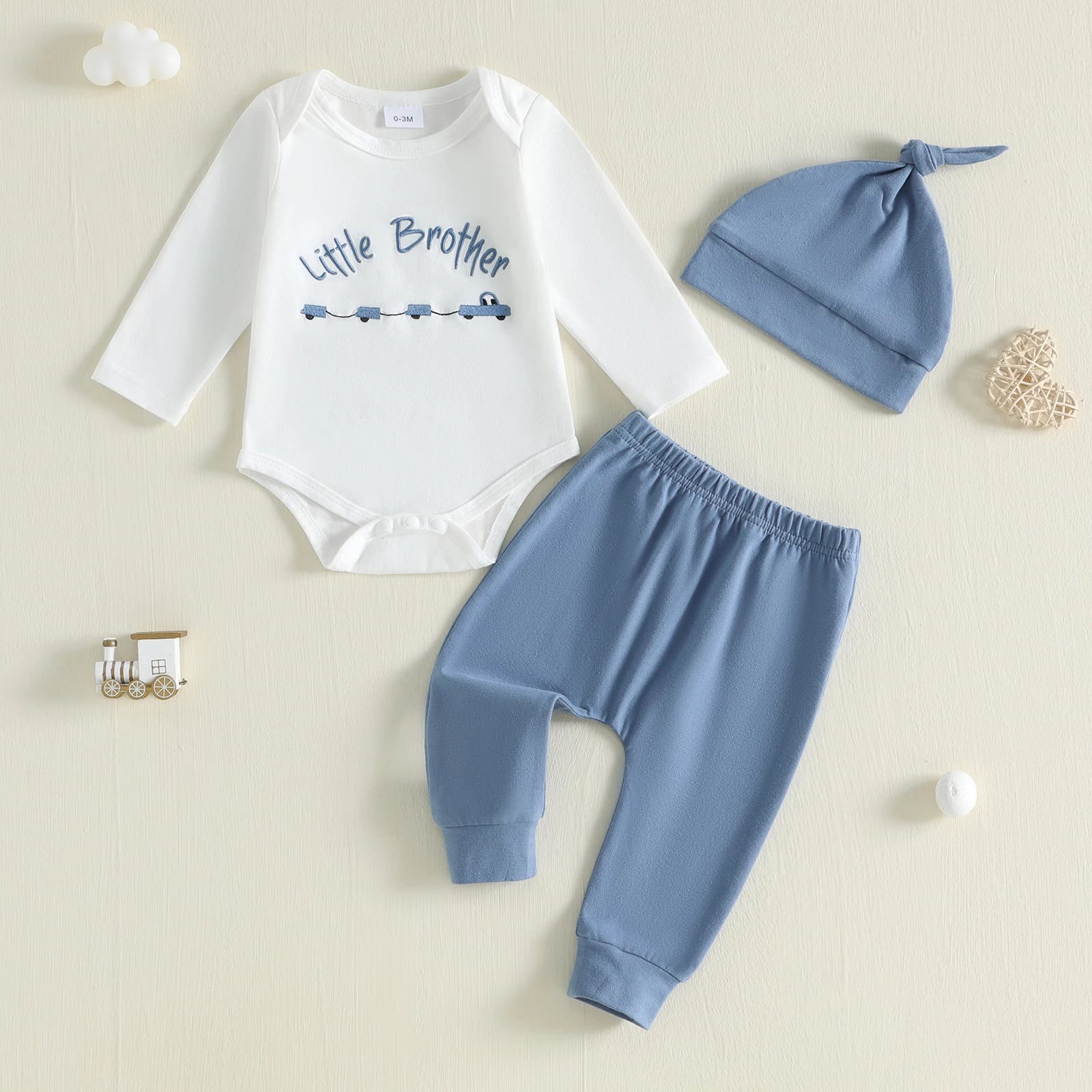 LITTLE BROTHER Blue Outfit