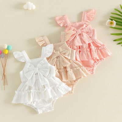 JUNO Big Bow Romper