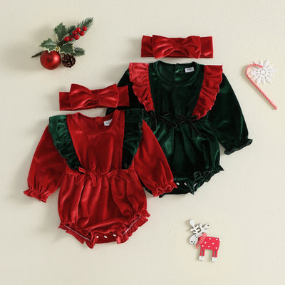 PAISLEY Velvet Romper