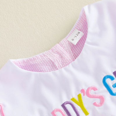 DADDY'S GIRL Collar Dress