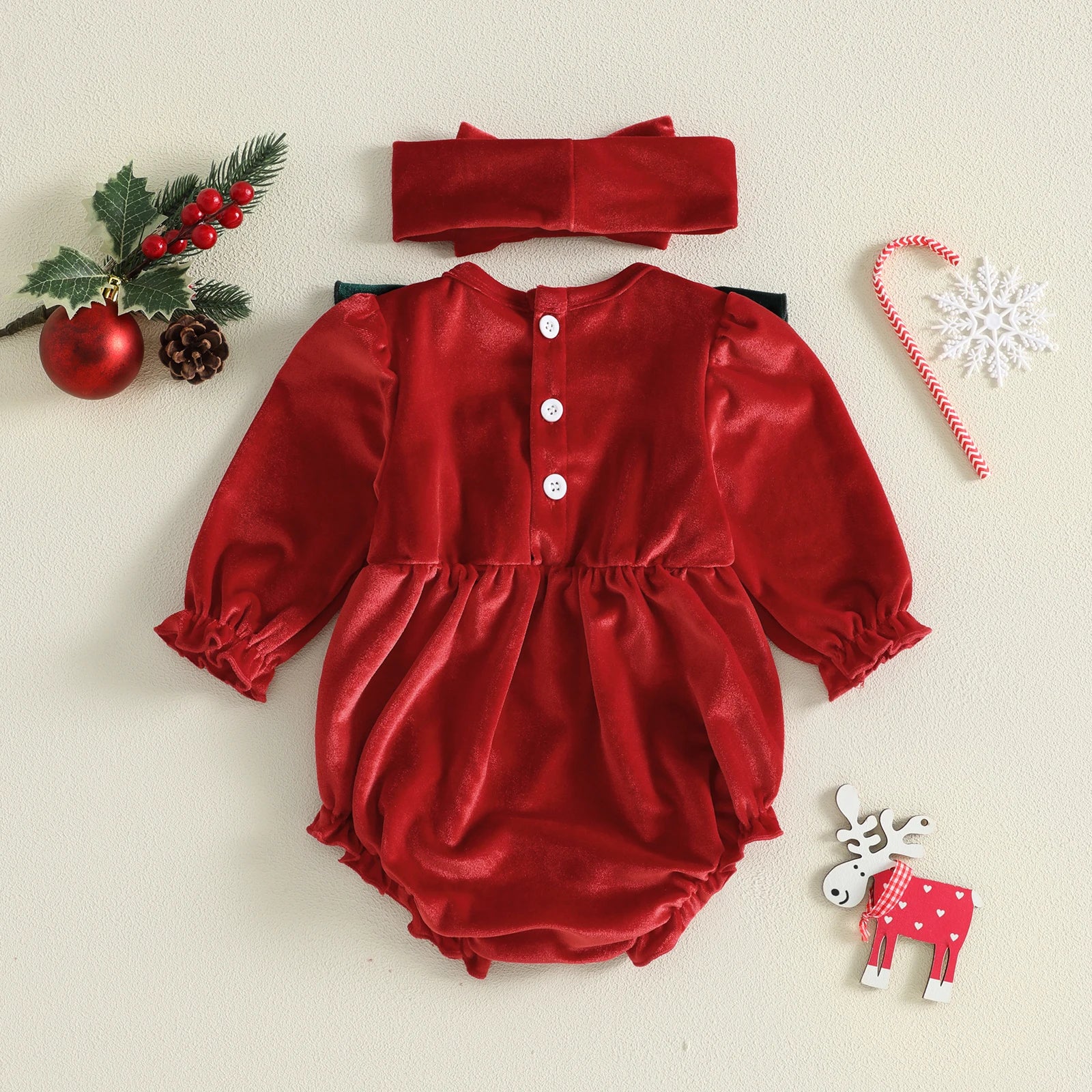 PAISLEY Velvet Romper