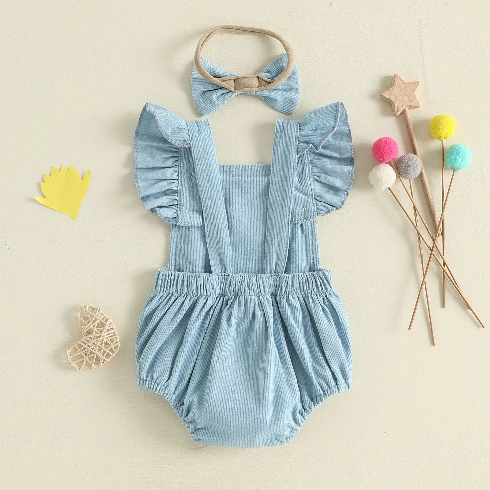 MY FIRST HANUKKAH Corduroy Romper