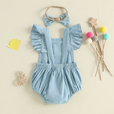MY FIRST HANUKKAH Corduroy Romper