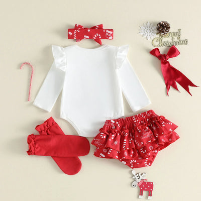 HO HO HO Ruffle Outfit