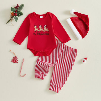 MY FIRST CHRISTMAS Reindeer Outfit