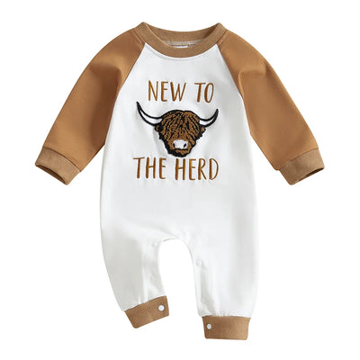 NEW TO THE HERD Bison Jumpsuit