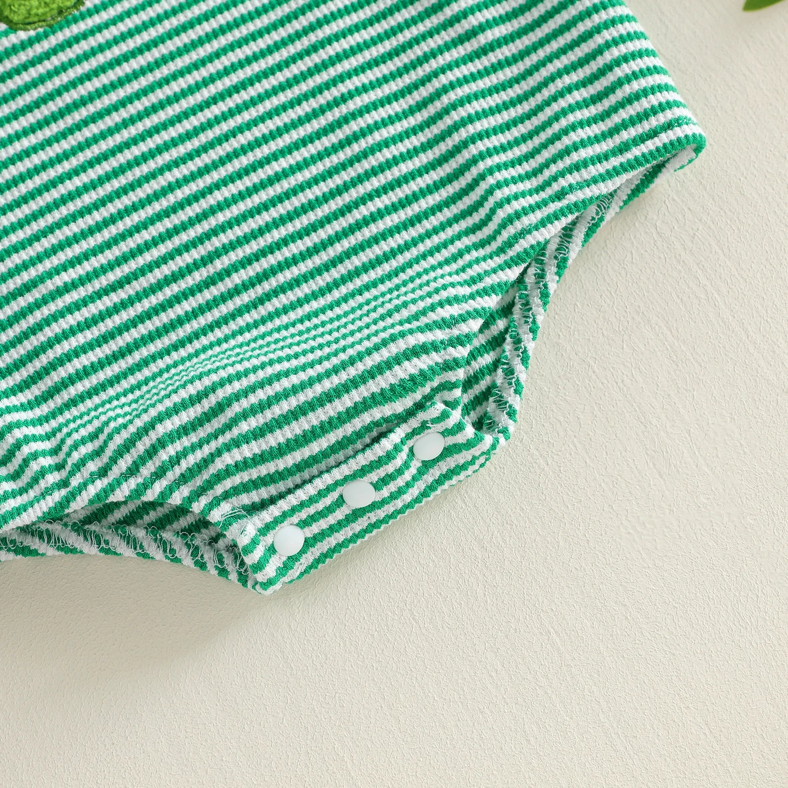 BABY TURTLE Striped Onesie