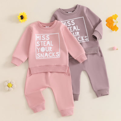 MISS STEAL YOUR SNACKS Joggers Outfit