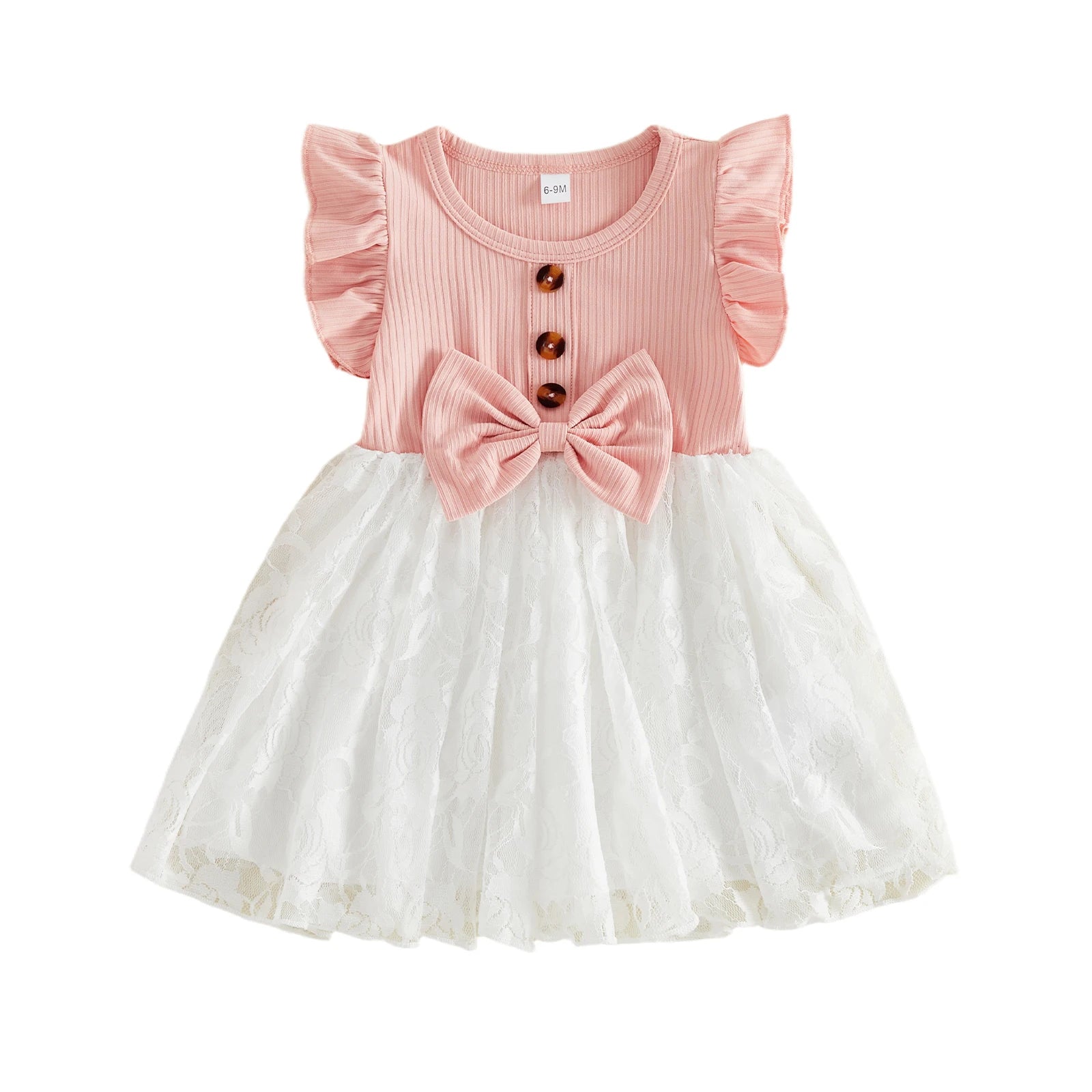 MABEL Lace Bowtie Dress