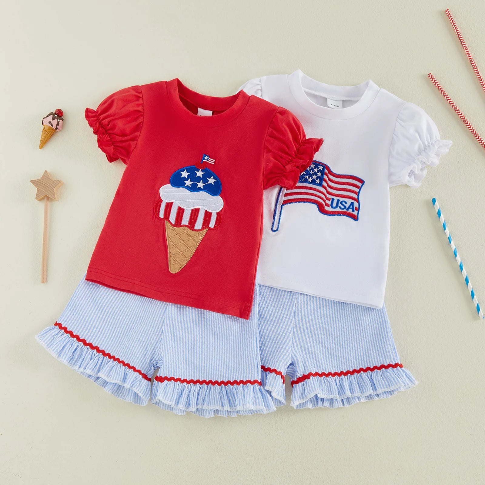 USA ICE CREAM CONE Outfit