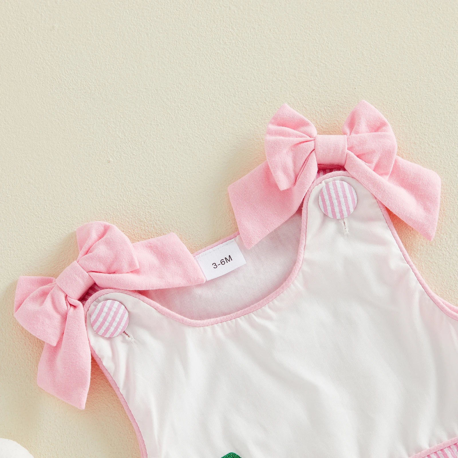 GOLF CART Pink Bowtie Onesie