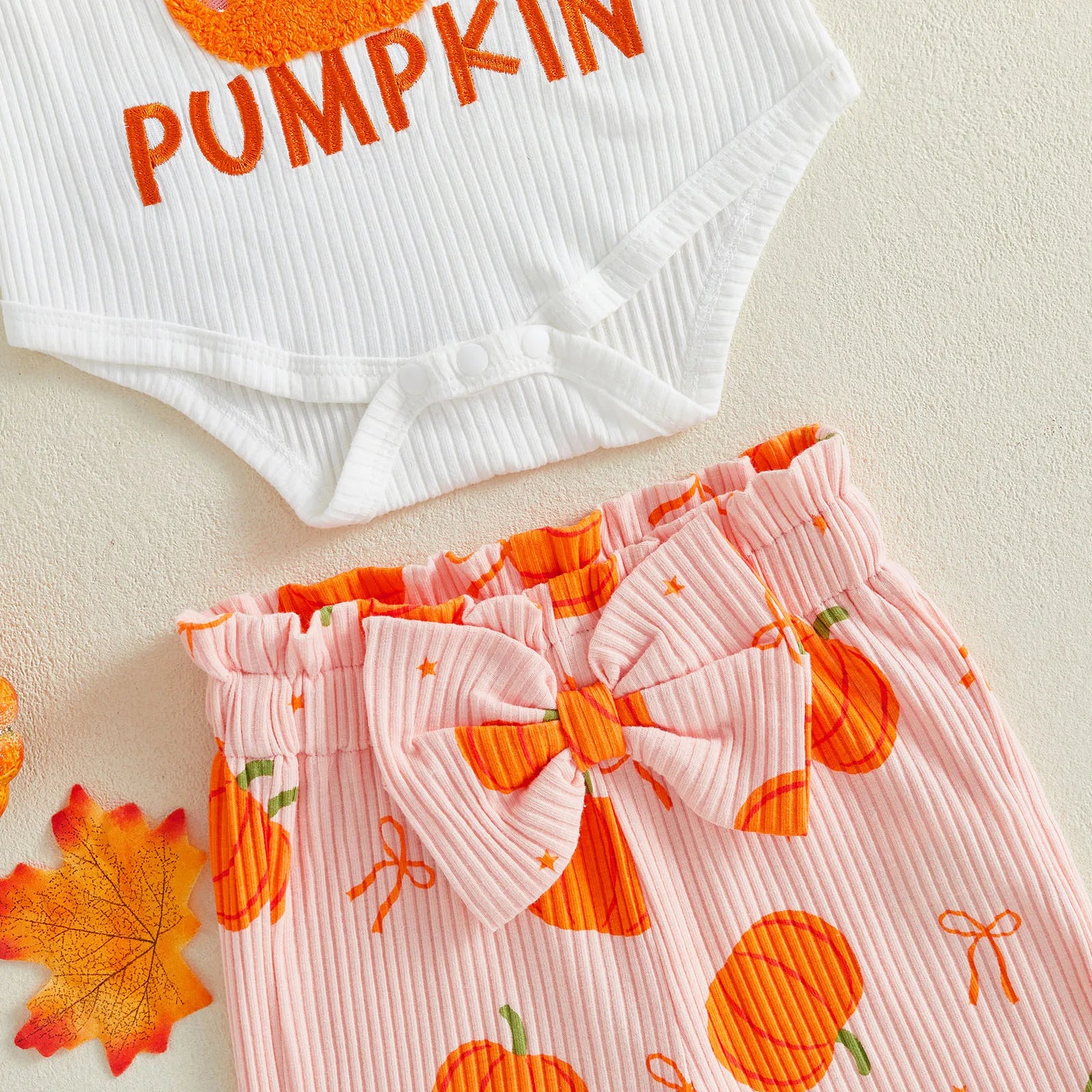 CUTEST LITTLE PUMPKIN Bowtie Outfit