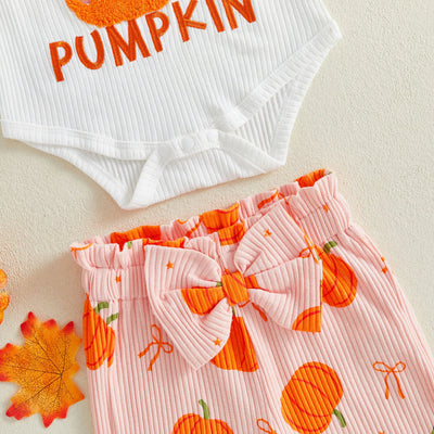 CUTEST LITTLE PUMPKIN Bowtie Outfit