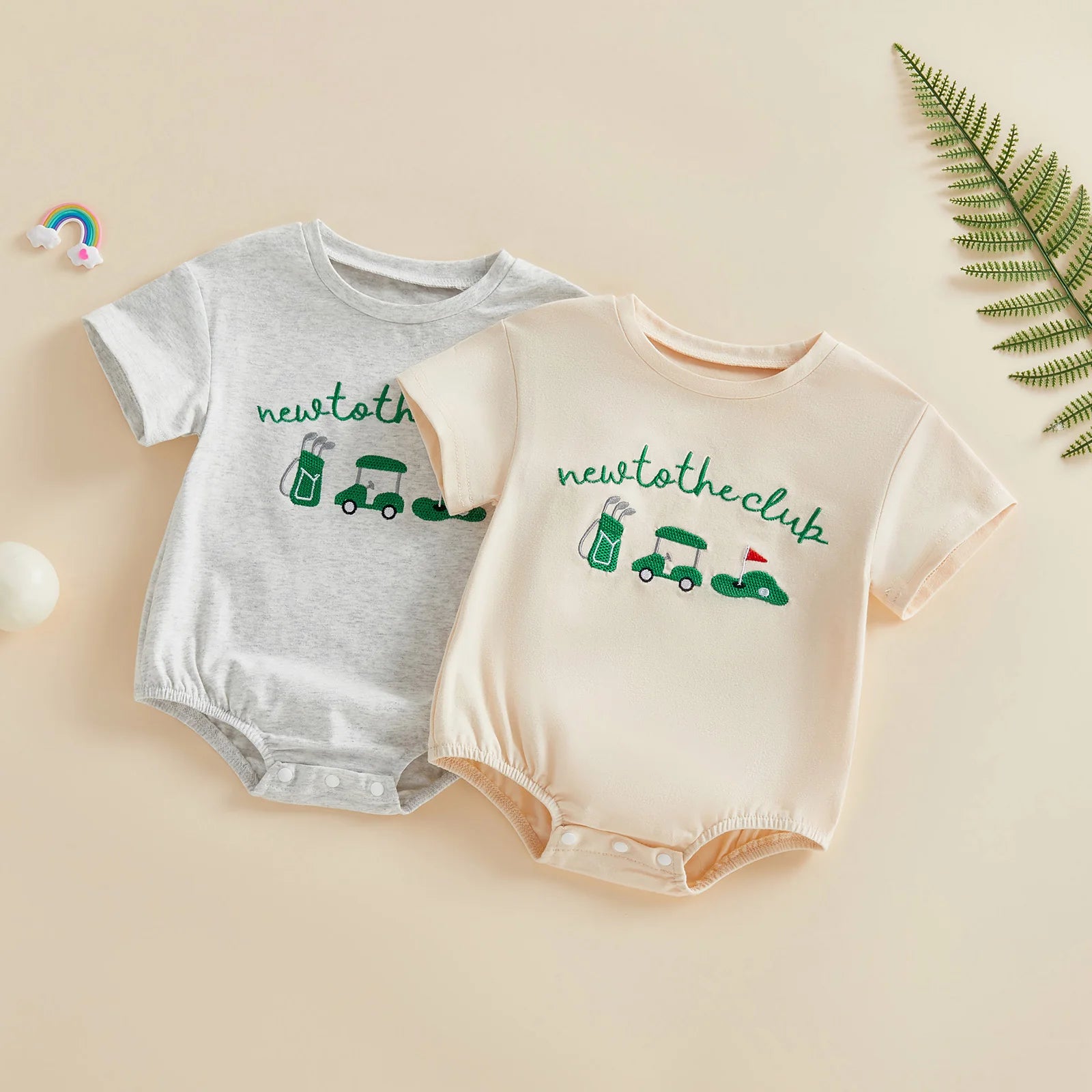 NEW TO THE CLUB Golf Onesie