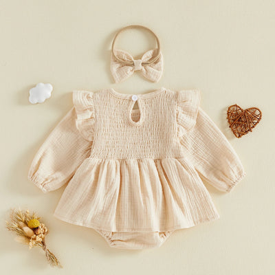 BETH Smocked Romper Dress