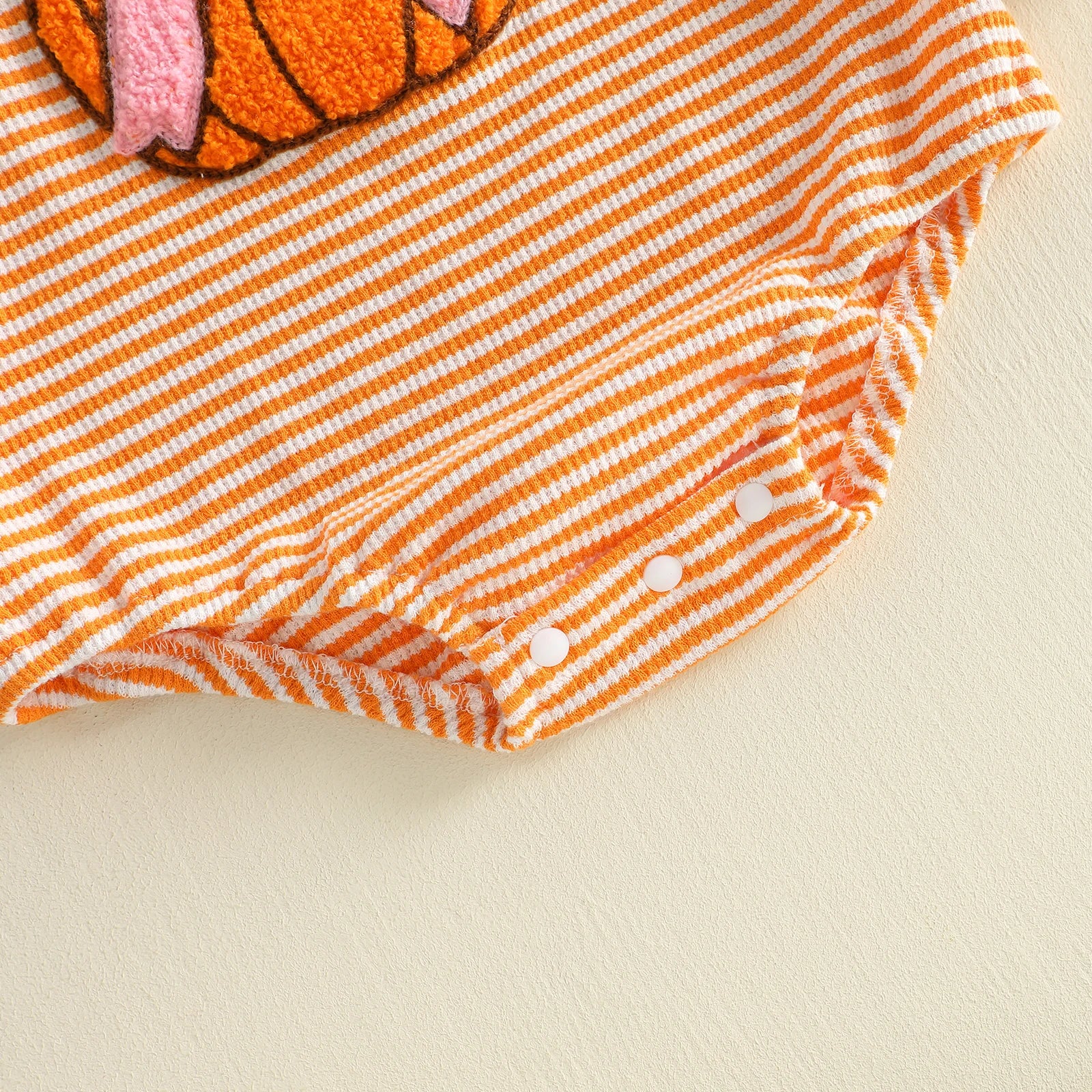 PUMPKIN Bowtie Striped Long-Sleeve
