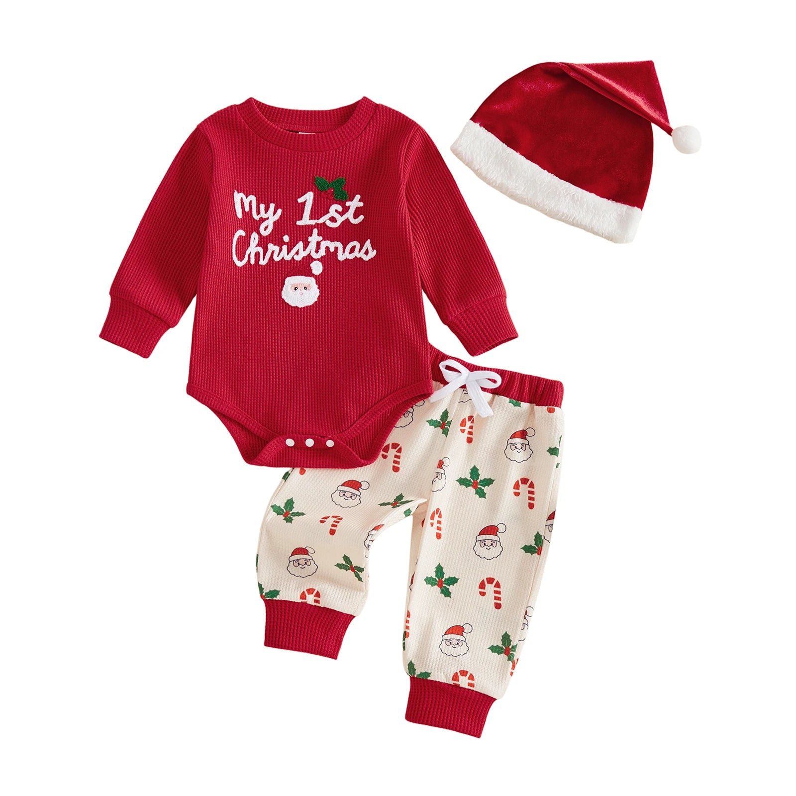 MY 1ST CHRISTMAS Santa Outfit