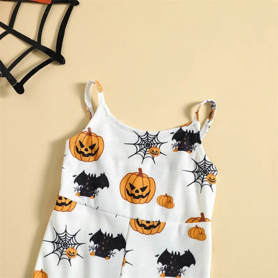 SPOOKY HALLOWEEN Bellbottom Jumpsuit