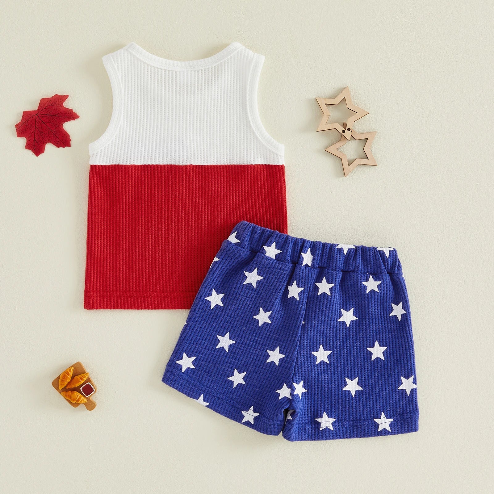 RED WHITE & BLUE Tank Outfit