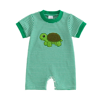 TURTLE Striped Jumpsuit