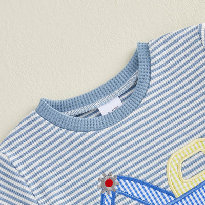 EXCAVATOR Striped Outfit
