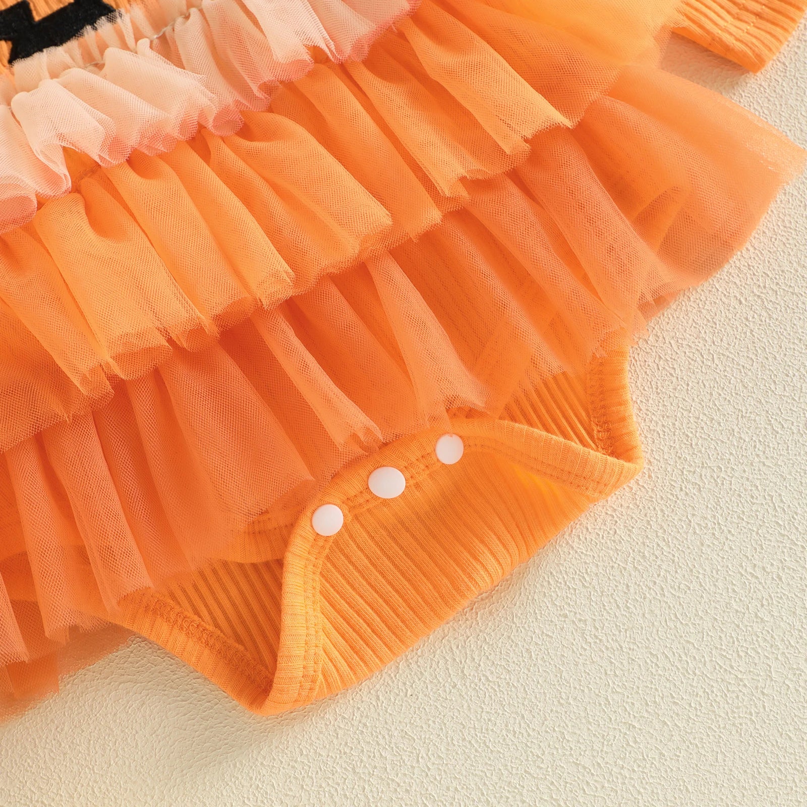 HALLOWEEN Layered Tutu Romper