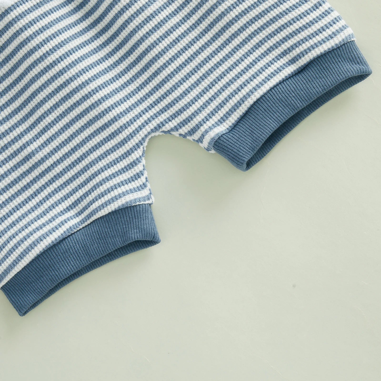 MARLO Striped Waffle Knit Outfit