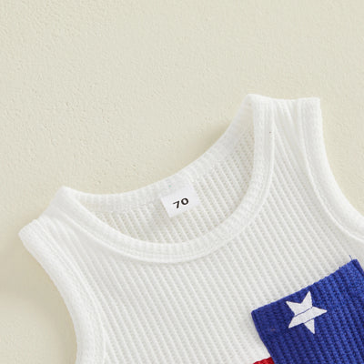 RED WHITE & BLUE Tank Outfit