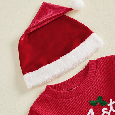 MY 1ST CHRISTMAS Santa Outfit