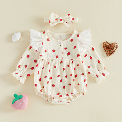SPRING Angel Wing Romper