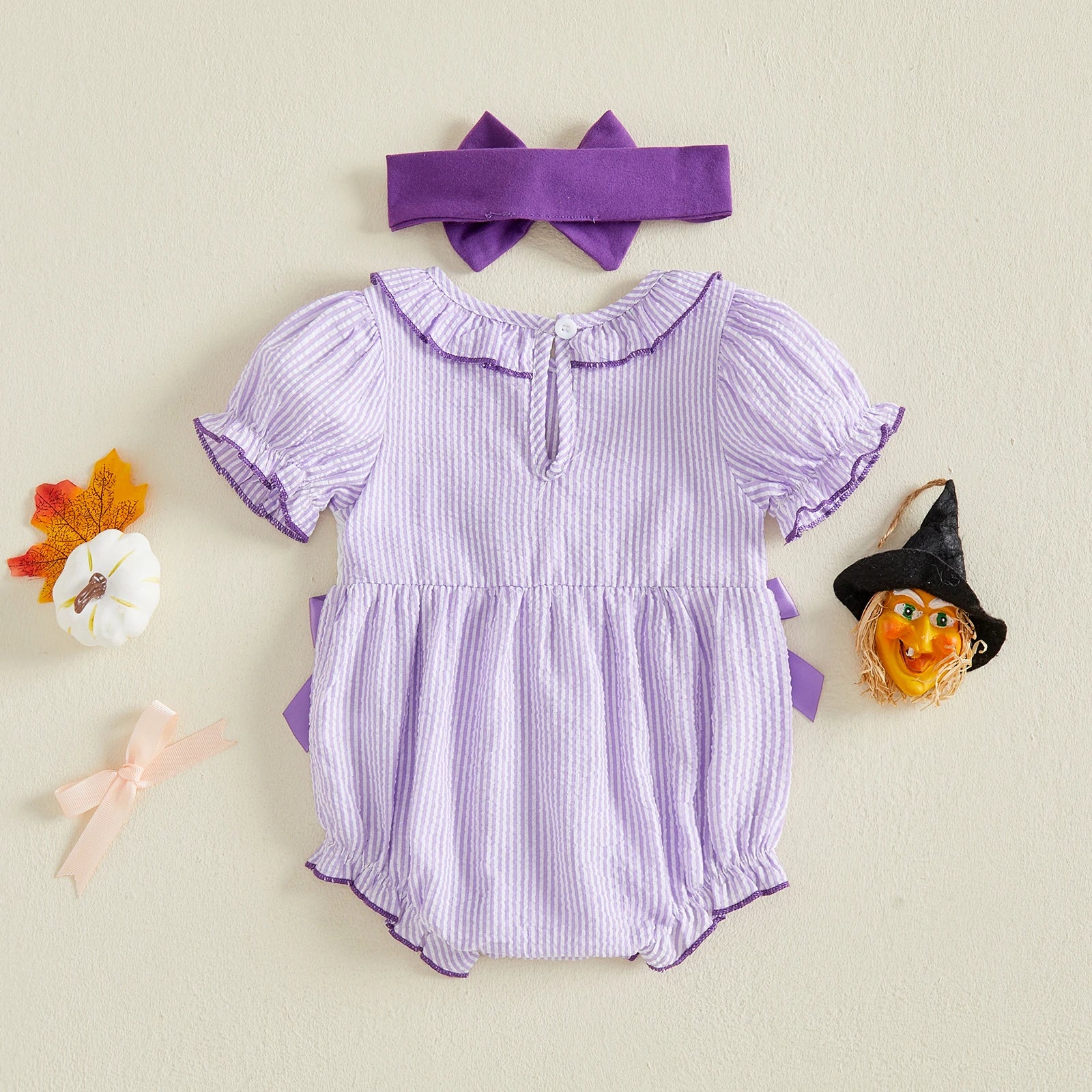 CUTEST BOO Ruffle Romper