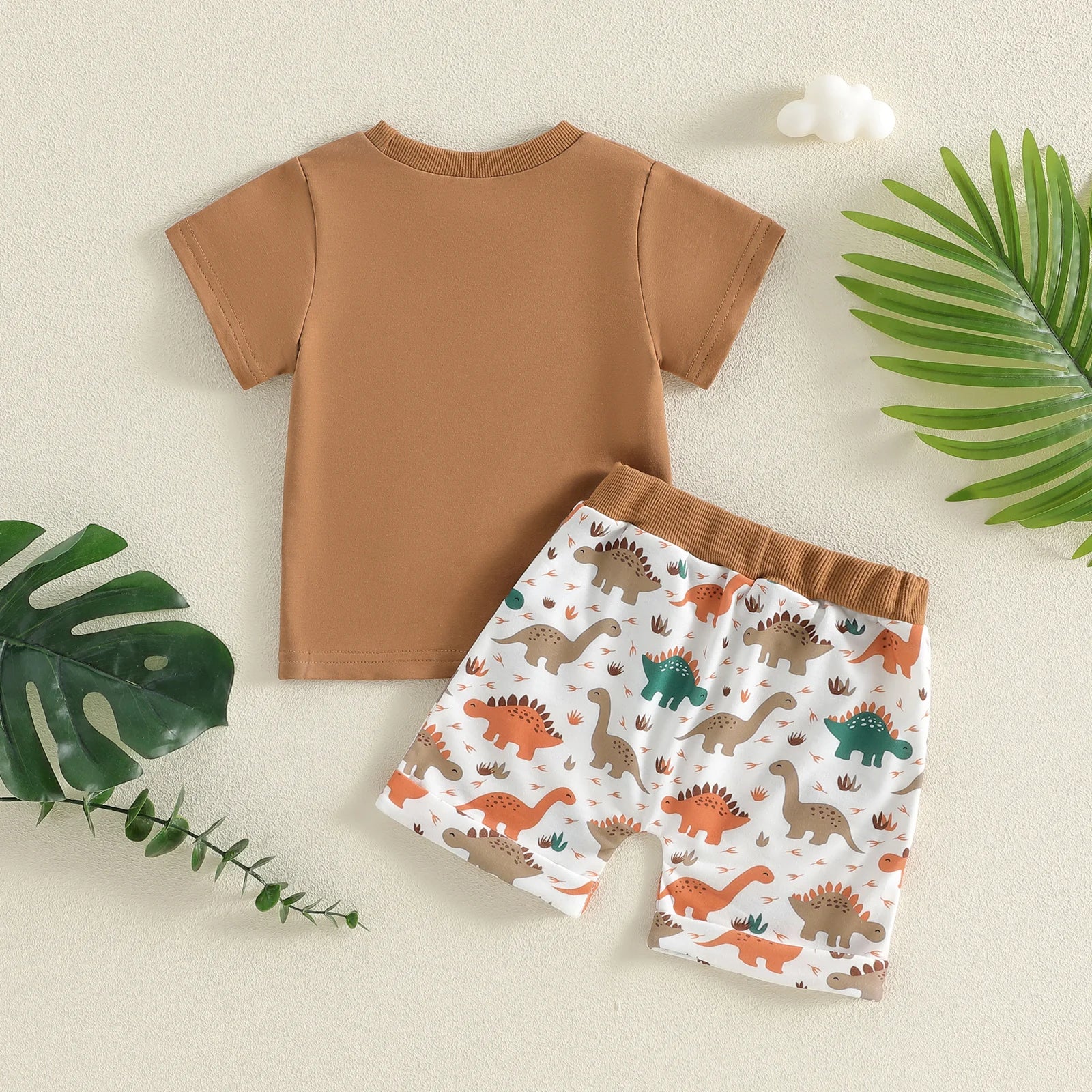 DINOSAUR Brown Summer Outfit